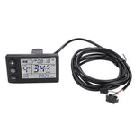 Cruscotto per bicicletta elettrica con display LCD, B Type 36V / 48V, B Type 24V / 36V