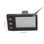 Cruscotto per bicicletta elettrica con display LCD, B Type 36V / 48V, B Type 24V / 36V