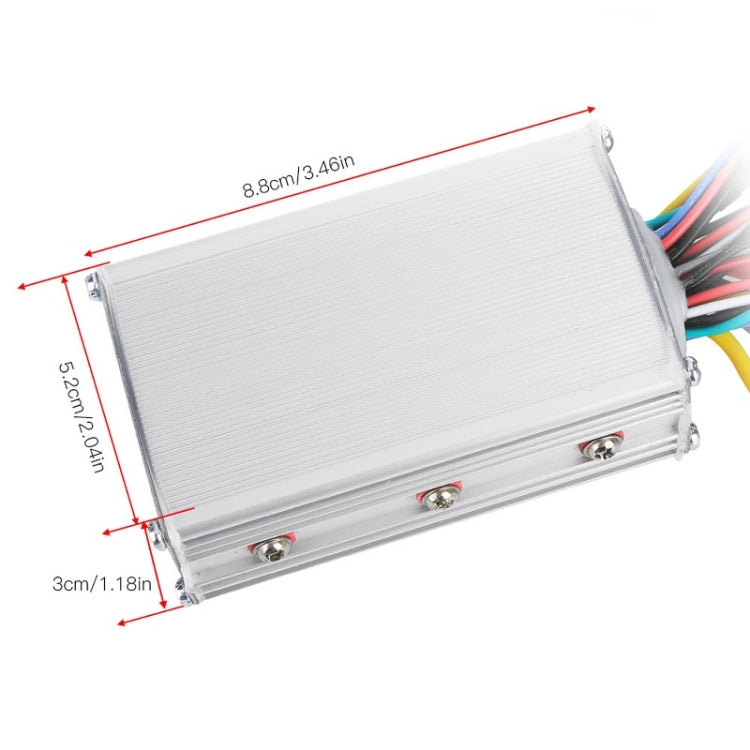 Cruscotto per bicicletta elettrica con display LCD, B Type 36V / 48V, B Type 24V / 36V