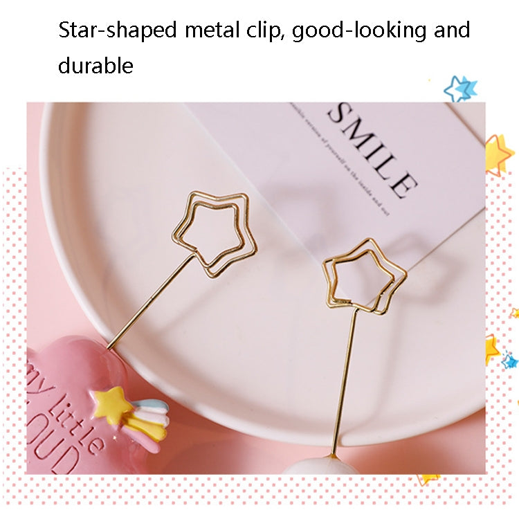 2 pezzi 6650 simpatico clipper per foto a forma di cartone animato, clip per biglietti da visita, piccoli ornamenti decorativi da tavolo