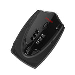 STR525 Misurazione elettronica del flusso del cane Avviso precoce Strumento di rilevamento dell'automobile del veicolo Supporto altoparlante del veicolo Inglese / Russo, STR525
