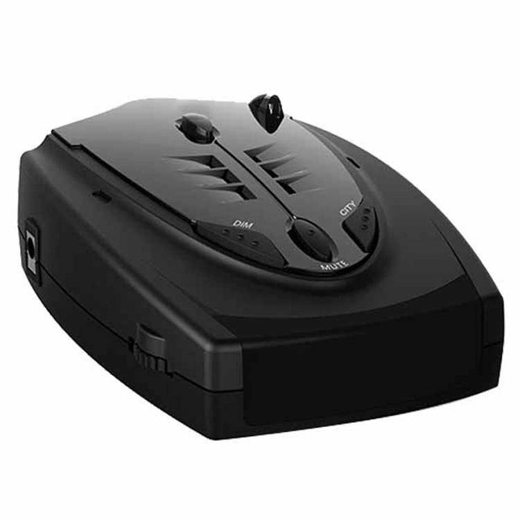 STR525 Misurazione elettronica del flusso del cane Avviso precoce Strumento di rilevamento dell'automobile del veicolo Supporto altoparlante del veicolo Inglese / Russo, STR525