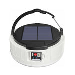 Luce campeggio 100W 37 LED con ricarica USB e solare