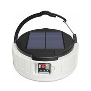 Luce di campeggio 100W 37 LED con ricarica USB e solare
