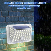 Lampada da parete solare da giardino 90 LED impermeabile