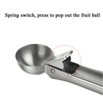 Cucchiaio per gelato in acciaio inossidabile da 4 pezzi, 4 PCS Stainless Steel