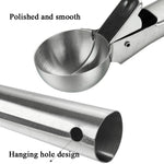 Cucchiaio per gelato in acciaio inossidabile da 4 pezzi, 4 PCS Stainless Steel