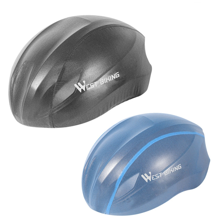 2 PZ WEST BIKING YP0708080 Mountain Road Bike Casco da ciclismo Antivento Antipolvere Riflettente Copertura antipioggia, WEST BIKING YP0708080(Dark Grey), WEST BIKING YP0708080(Blue)
