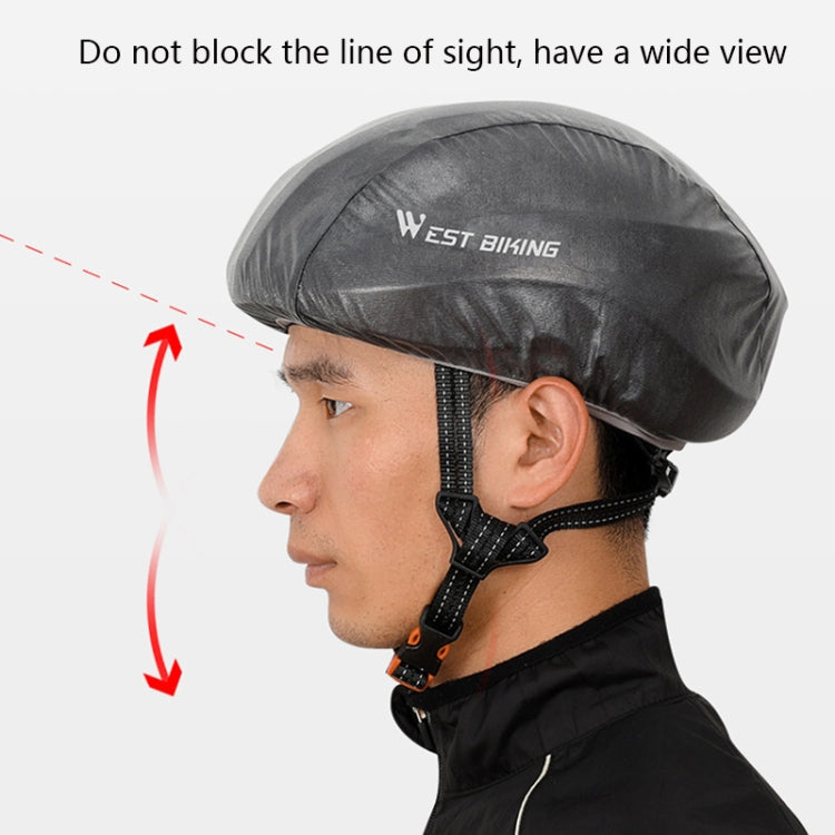 2 PZ WEST BIKING YP0708080 Mountain Road Bike Casco da ciclismo Antivento Antipolvere Riflettente Copertura antipioggia, WEST BIKING YP0708080(Dark Grey), WEST BIKING YP0708080(Blue)