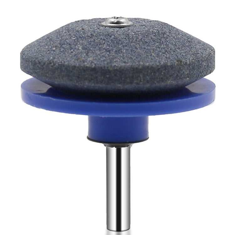 6 pezzi di mola per affilare l'affilatrice elettrica industriale per falciatrice, testa di molatura resistente all'usura, Plastic Blue, Plastic Black, Plastic Cyan, Plastic Red, Plastic Orange, Plastic Dark Blue, Metal