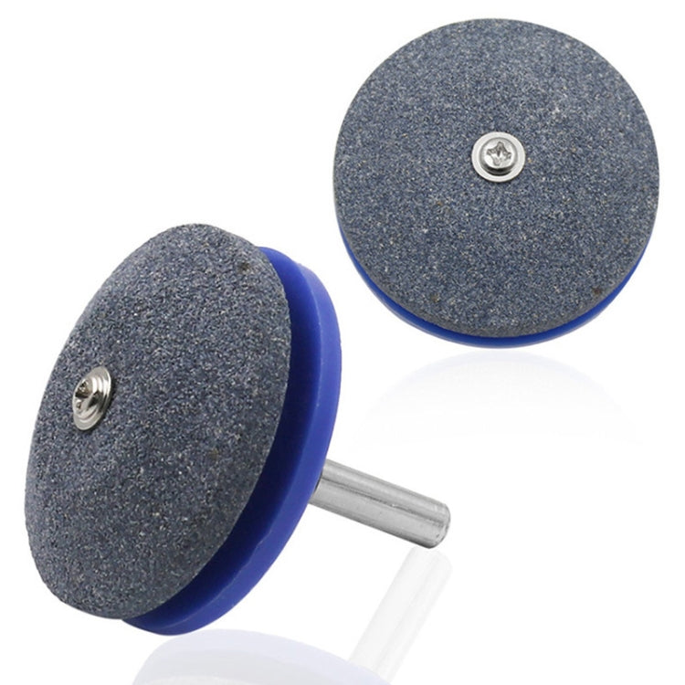 6 pezzi di mola per affilare l'affilatrice elettrica industriale per falciatrice, testa di molatura resistente all'usura, Plastic Blue, Plastic Black, Plastic Cyan, Plastic Red, Plastic Orange, Plastic Dark Blue, Metal