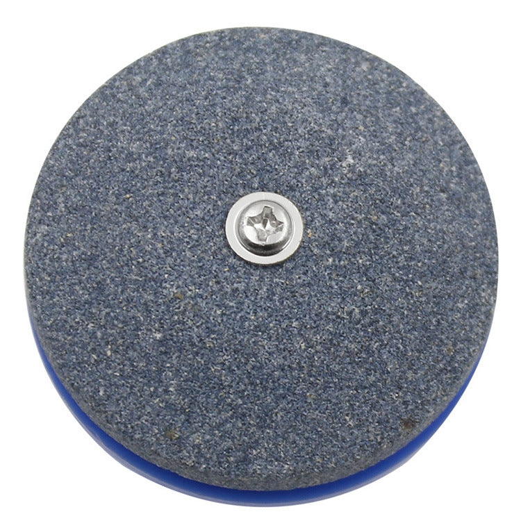 6 pezzi di mola per affilare l'affilatrice elettrica industriale per falciatrice, testa di molatura resistente all'usura, Plastic Blue, Plastic Black, Plastic Cyan, Plastic Red, Plastic Orange, Plastic Dark Blue, Metal