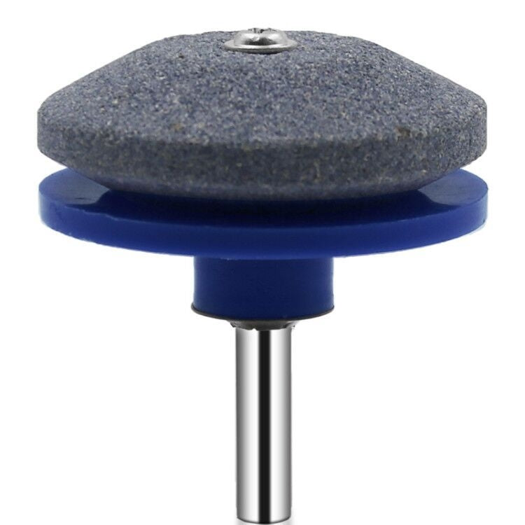 6 pezzi di mola per affilare l'affilatrice elettrica industriale per falciatrice, testa di molatura resistente all'usura, Plastic Blue, Plastic Black, Plastic Cyan, Plastic Red, Plastic Orange, Plastic Dark Blue, Metal