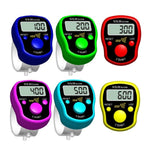 Contatore elettronico luminoso a LED da 4 pezzi con funzione di promemoria sonoro dopo cento consegne di colori casuali, 4PCS Luminous