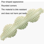 5 pezzi di denti da masticare in TPR per cani, giocattolo interattivo per addestramento, resistente ai morsi, Blue, Green, Light Pink