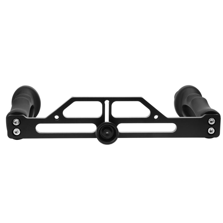 XTGP324A Stabilizzatore per vassoio in alluminio a doppia impugnatura per custodie per fotocamere subacquee
