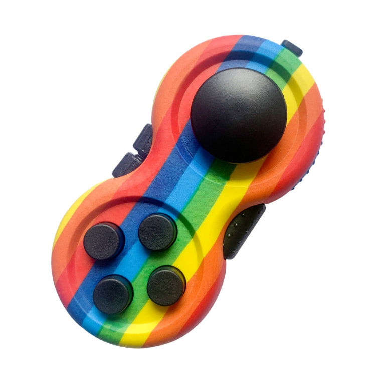 Giocattolo di decompressione con maniglia per gioco di decompressione da 3 pezzi, Pure Blue, Pure Yellow, Pure Green, Pure Red, Doodle, Star Purple, Rainbow Color