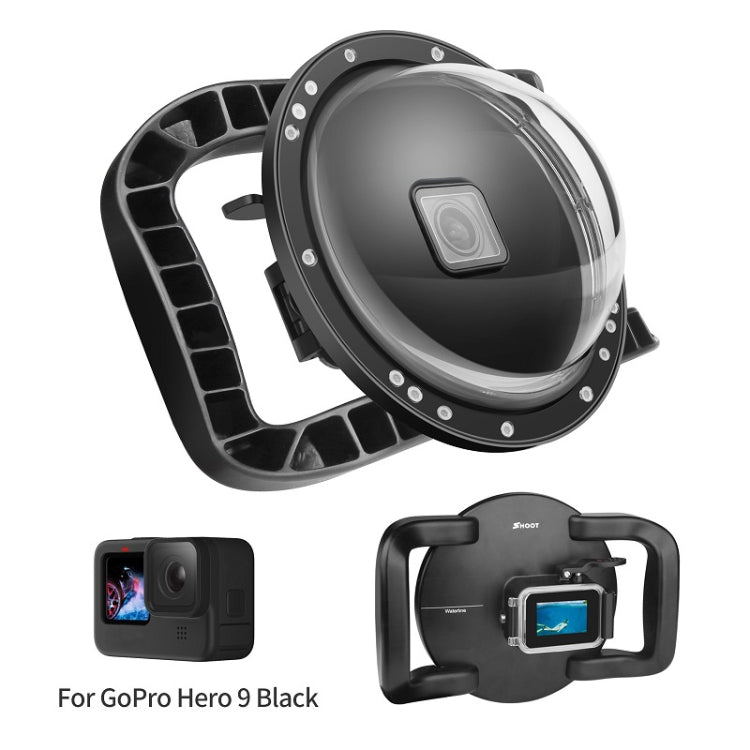 Custodia subacquea Dome Port per GoPro HERO9 Black