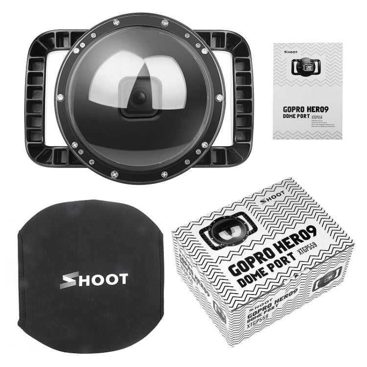 Custodia subacquea Dome Port per GoPro HERO9 Black