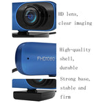 Telecamera per computer live HD con interfaccia USB FHD 1080P da 8 milioni di pixel, C80-30FPS Autofocus