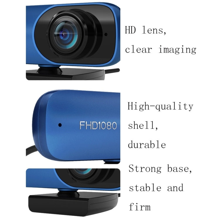 Telecamera per computer live HD con interfaccia USB FHD 1080P da 8 milioni di pixel, C80-30FPS Autofocus
