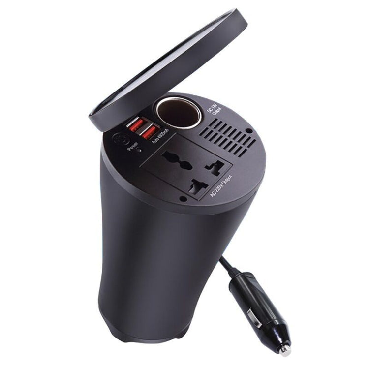 Convertitore di potenza da 150 W da 12 V a 220 V per auto con doppio convertitore di potenza USB 2.1 A, 150W 12V To 220V