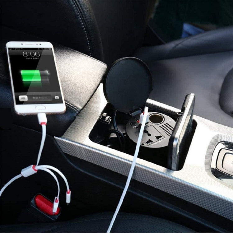 Convertitore di potenza da 150 W da 12 V a 220 V per auto con doppio convertitore di potenza USB 2.1 A, 150W 12V To 220V