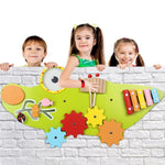 Puzzle per bambini per la prima educazione Giochi da parete Giochi da parete Sussidi didattici Montessori, Stile:, Crocodile, Owl, Giraffe, Worm