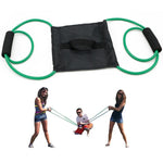 Lanciatore di palloncini d'acqua all'aperto Elastico per 3 persone Bomba Giocattoli per feste in spiaggia, Line Length 1.5m, Line Length 2.1m, Line Length 0.7m