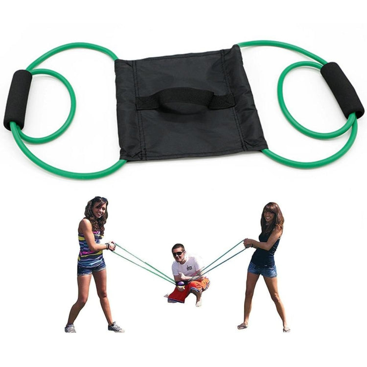 Lanciatore di palloncini d'acqua all'aperto Elastico per 3 persone Bomba Giocattoli per feste in spiaggia, Line Length 1.5m, Line Length 2.1m, Line Length 0.7m