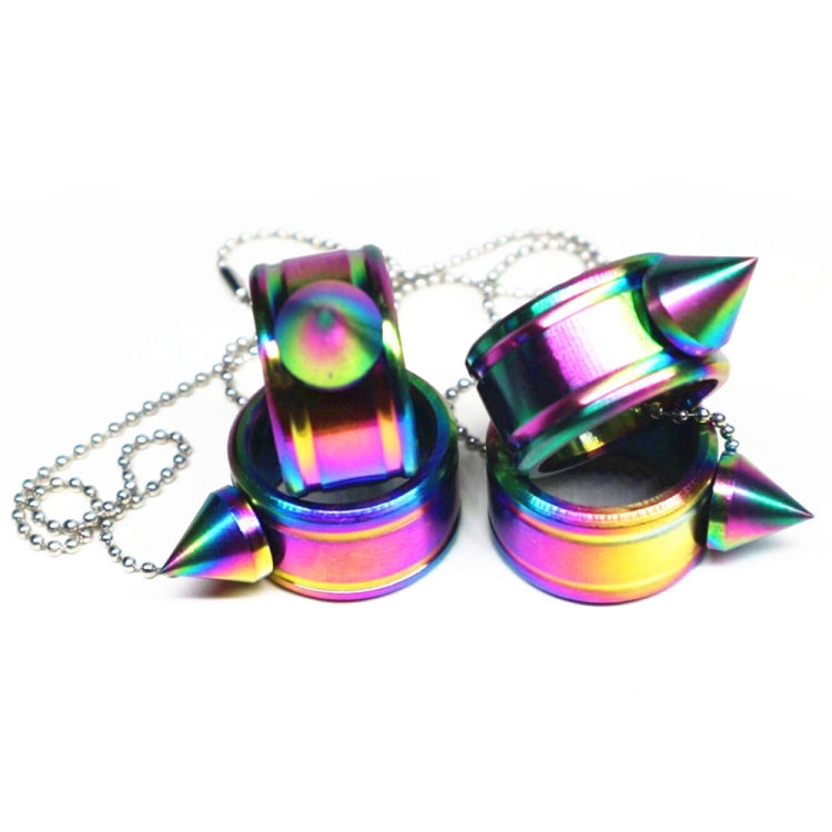 Anello autodifesa in acciaio inox 2 pezzi