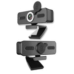 Telecamera di rete per computer ad alta definizione Telecamera luminosa di abbellimento senza unità con microfono omnidirezionale, lunghezza cavo: 1,8 m, 1080P, 2K, 4K