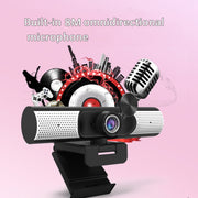 Altoparlante integrato per trasmissione in diretta HD della fotocamera del computer di rete, C500 1080P, C580 1440P
