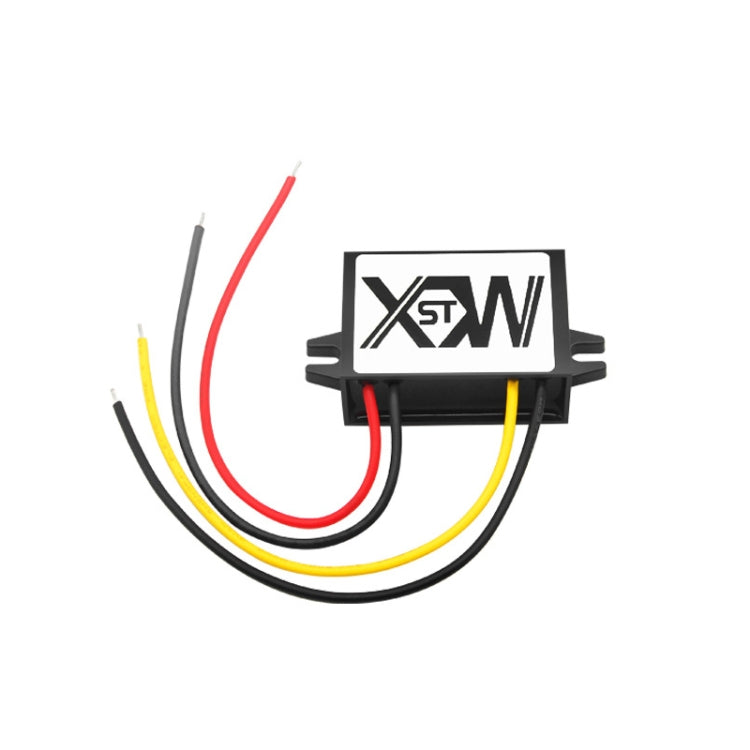 Modulo di alimentazione per veicolo step-down convertitore XWST DC da 12/24 V a 5 V, specifica:, 12V To 5V 1A Small Rubber Shell, 12V To 5V 2A Small Rubber Shell, 12V to 5V 3A Small Rubber Shell, 12/24V To 5V 8A Medium Rubber Shell                     ...