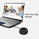 Microfono per conferenze, videochiamate, chiamate vocali, microfono omnidirezionale USB, microfono per webcast, M70, M100, M100PRO