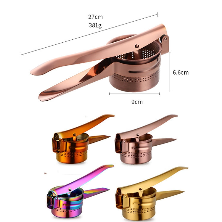Spremiagrumi manuale in acciaio inossidabile Spremiagrumi staccabile Spremiagrumi commerciale di grande capacità, Golden, Rose Gold, Magic Colorful, Magic Red