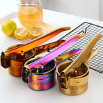 Spremiagrumi manuale in acciaio inossidabile Spremiagrumi staccabile Spremiagrumi commerciale di grande capacità, Golden, Rose Gold, Magic Colorful, Magic Red