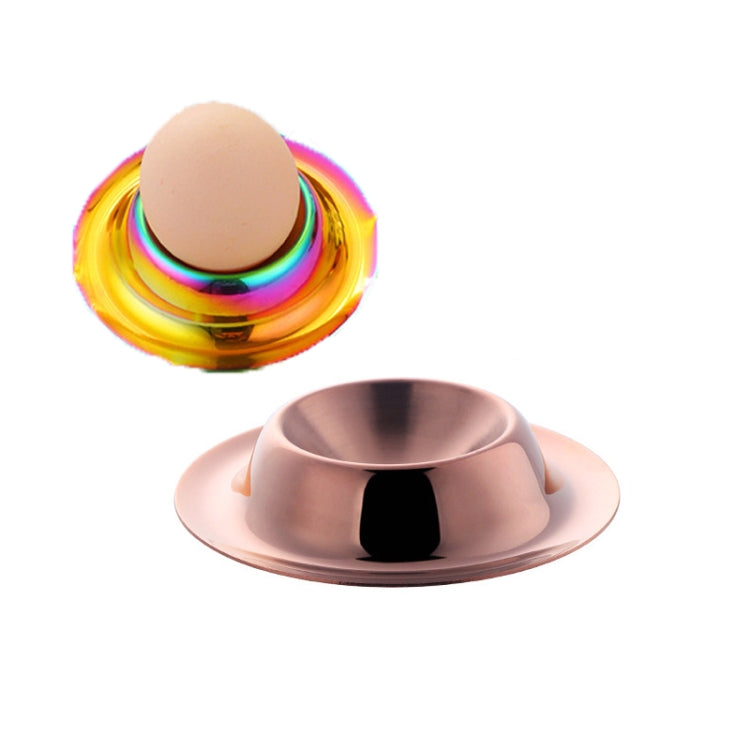 2 utensili da tavola per vassoio per uova in acciaio inossidabile, Silver, Gold, Rose Gold, Magic Colorful, Magic Red
