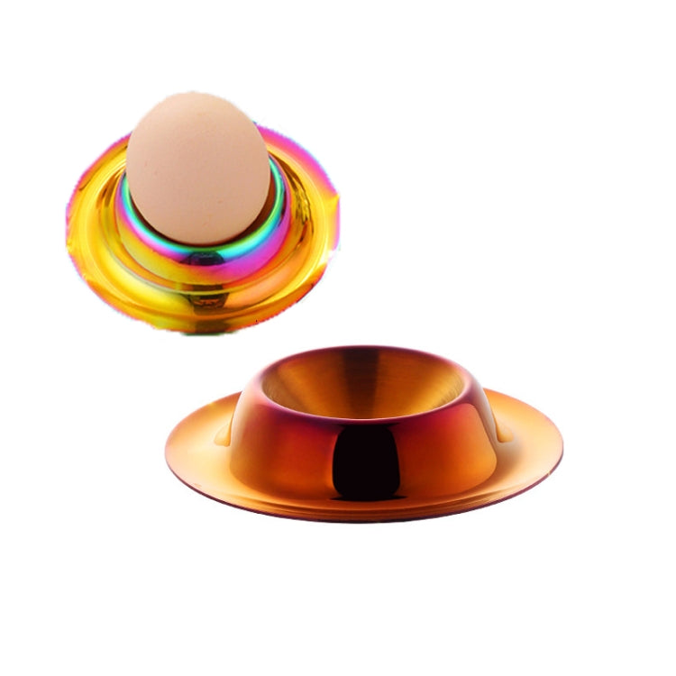 2 utensili da tavola per vassoio per uova in acciaio inossidabile, Silver, Gold, Rose Gold, Magic Colorful, Magic Red
