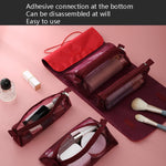 Borsa per cosmetici multifunzionale 4 in 1, comoda borsa per il lavaggio dei cosmetici, rimovibile, di grande capacità, Red Wine, Black, Gray, Upgrade Green, Upgrade Pink, Upgrade Brown, Upgrade Blue, Upgrade Purple, Upgrade White