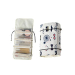 Borsa per cosmetici multifunzionale 4 in 1, comoda borsa per il lavaggio dei cosmetici, rimovibile, di grande capacità, Red Wine, Black, Gray, Upgrade Green, Upgrade Pink, Upgrade Brown, Upgrade Blue, Upgrade Purple, Upgrade White