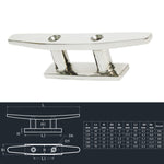 Dissuasore di ormeggio siamese in acciaio inossidabile 316 per yacht marino, 4 inch, 5 inch, 6 inch, 8 inch, 10 inch