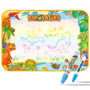 Tappetino da disegno per bambini con graffiti magici luminosi ad acqua, dimensioni: 100 x 70 cm, stile:, 2 Pens Set, Complete Set