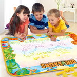 Tappetino da disegno per bambini 100x70 cm con 2 penne