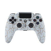 Controller di gioco wireless ZR486 per PS4, White, Black, Burst, Purple Starry Sky