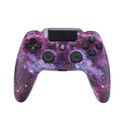 Controller di gioco wireless ZR486 per PS4, White, Black, Burst, Purple Starry Sky
