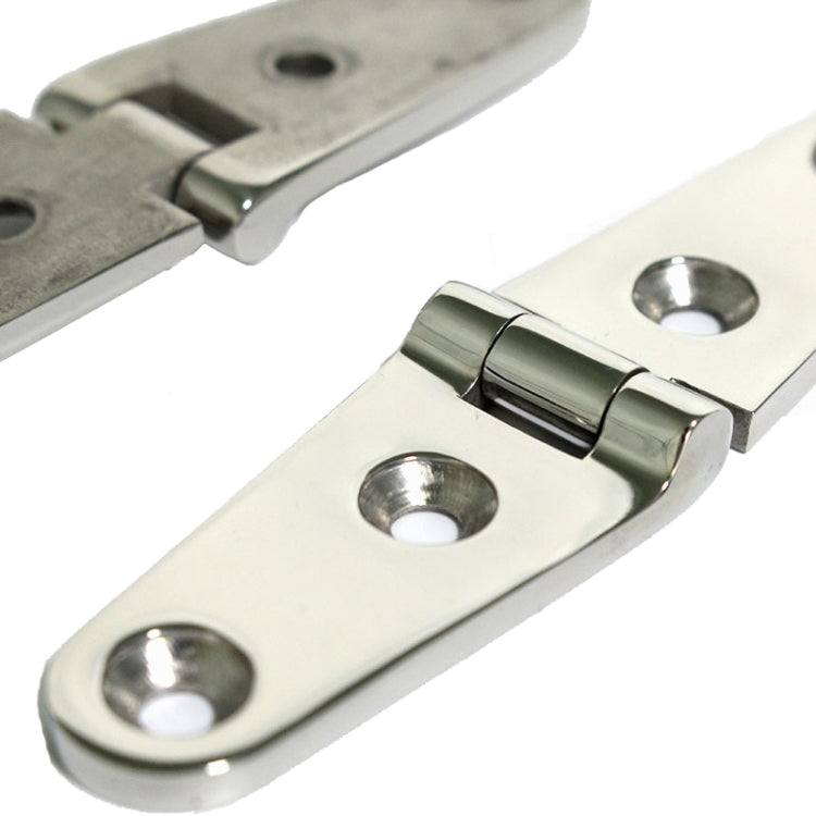 Cerniera A Quattro Fori In Acciaio Inox 316 Cerniera A Cuscinetto Aperto Piatto, 103 x 27mm