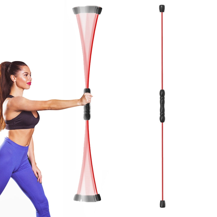 Bastone tremore per allenamento con corpo elastico in fibra di vetro + silicone, Training Tremor Stick(Detachable Reinforcement)