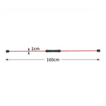 Bastone tremore per allenamento con corpo elastico in fibra di vetro + silicone, Training Tremor Stick(Detachable Reinforcement)