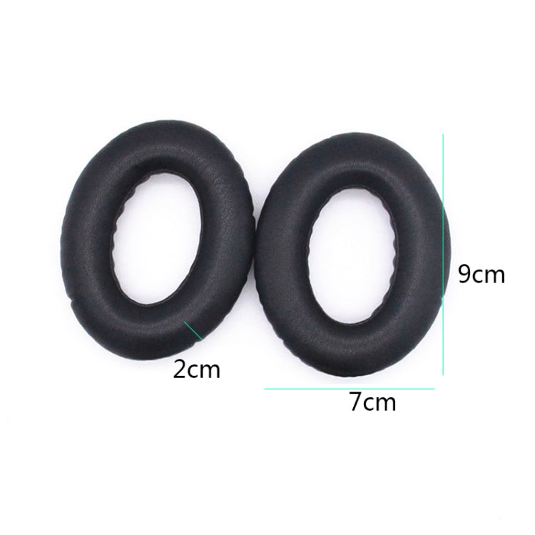 Paraorecchie in pelle per cuffie Bose QC25 QC15 QC2 QC35 AE2i